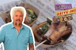Guy Fieri Eats Bone Marrow Tacos in San Diego Diners Drive-Ins and Dives Food Network